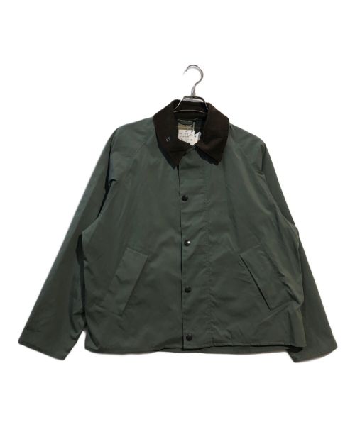 Barbour（バブアー）Barbour (バブアー) JOURNAL STANDARD relume (ジャーナルスタンダード レリューム) 別注 TRANSPORT JACKET トラッカージャケット グリーン サイズ:40 未使用品の古着・服飾アイテム