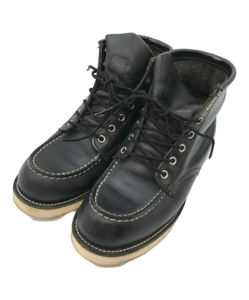 RED WING（レッドウィング）RED WING (レッドウィング) アイリッシュセッター モックトゥ ブーツ ブラック サイズ:UK6の古着・服飾アイテム