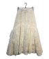 Snidel (スナイデル) バリエチュールスカート ホワイト サイズ:1：10000円