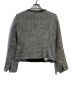 UNTITLED (アンタイトル) アンベリールツイードジャケット ブラック サイズ:2：11000円