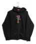 SUPREME（シュプリーム）の古着「flowers Hooded sweatshirt」｜ブラック