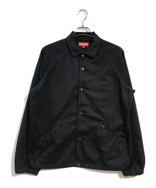 SUPREME（シュプリーム）Supreme (シュプリーム) ANTIHERO (アンタイヒーロー) Snap Front Twill Jacket ブラック サイズ:Mの古着・服飾アイテム