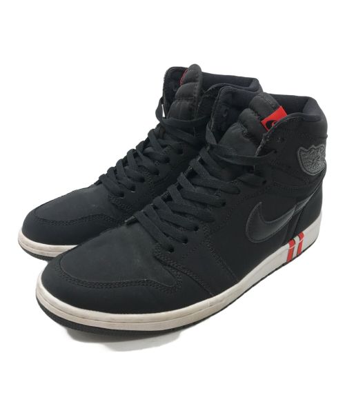 NIKE（ナイキ）NIKE (ナイキ) Paris Saint-Germain (パリ・サン ジェルマン) Air Jordan 1 High PSG ブラック サイズ:US10.5の古着・服飾アイテム