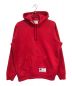 SUPREME（シュプリーム）の古着「Hooded Sweatshirt」｜レッド