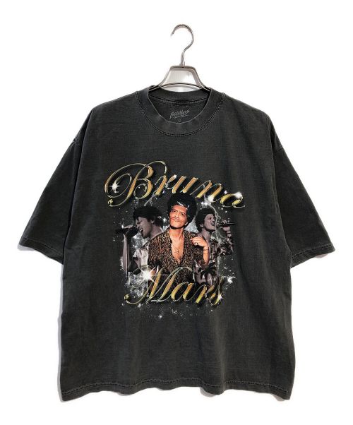 BRUNO MARS（ブルーノ マーズ）BRUNO MARS (ブルーノ マーズ) プリントTシャツ グレー サイズ:Lの古着・服飾アイテム