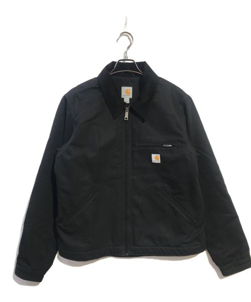 CarHartt（カーハート）CarHartt (カーハート)  RELAXED FIT DUCK BLANKET LINED DETROIT JACKET ブラック サイズ:Lの古着・服飾アイテム