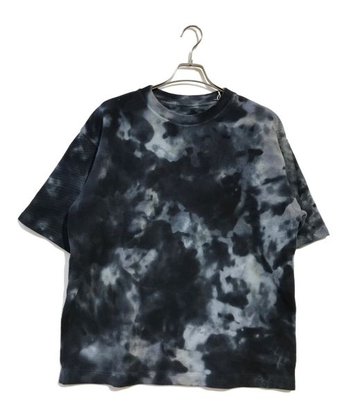 crepuscule（クレプスキュール）crepuscule (クレプスキュール) Light Moss Stitch Tye-dye S/S グレー サイズ:2の古着・服飾アイテム