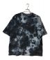 crepuscule（クレプスキュール）の古着「Light Moss Stitch Tye-dye S/S」｜グレー