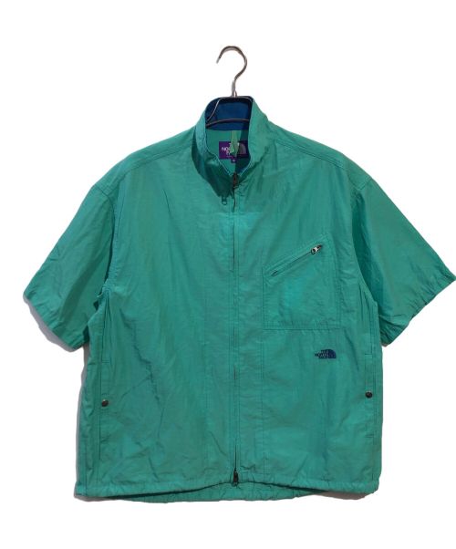 THE NORTHFACE PURPLELABEL（ザ・ノースフェイス パープルレーベル）THE NORTHFACE PURPLELABEL (ザ・ノースフェイス パープルレーベル) Field Short Sleeve Jacket グリーン サイズ:Mの古着・服飾アイテム