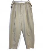 F/CE.エフシーイー）の古着「LIGHTWEIGHT TAPERED TROUSERS」｜ベージュ