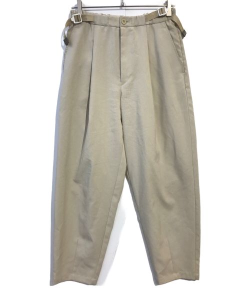 F/CE.（エフシーイー）F/CE. (エフシーイー) LIGHTWEIGHT TAPERED TROUSERS ベージュ サイズ:M 未使用品の古着・服飾アイテム