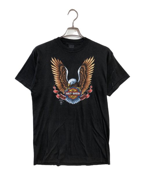 HARLEY DAVIDSON（ハーレーダビッドソン）HARLEY DAVIDSON (ハーレーダビッドソン) 半袖Tシャツ ブラック サイズ:XLの古着・服飾アイテム