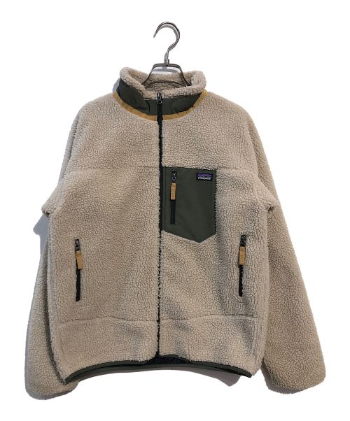 Patagonia（パタゴニア）Patagonia (パタゴニア) キッズ・レトロX・ジャケット ベージュ サイズ:XXL 16-18の古着・服飾アイテム