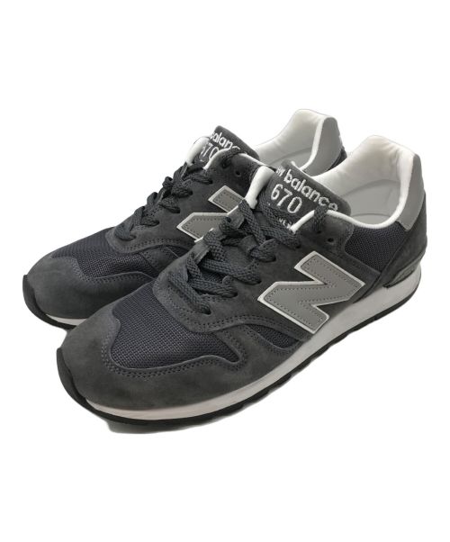 NEW BALANCE（ニューバランス）NEW BALANCE (ニューバランス) M670CHR グレー サイズ:US9 1/2の古着・服飾アイテム