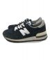 NEW BALANCE (ニューバランス) M990NV1 ネイビー サイズ:US9 1/2：14000円