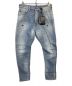 DSQUARED2（ディースクエアード）の古着「TAILORED COMBAT JEAN /BEVERLY HILLS LIGHT WASH」｜インディゴ