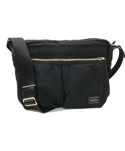 PORTER（ポーター）PORTER (ポーター) DRAFT SHOULDER BAG ブラックの古着・服飾アイテム