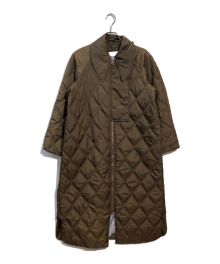 GANNI（ガニー）の古着「Ripstop Quilt Coat」｜ブラウン