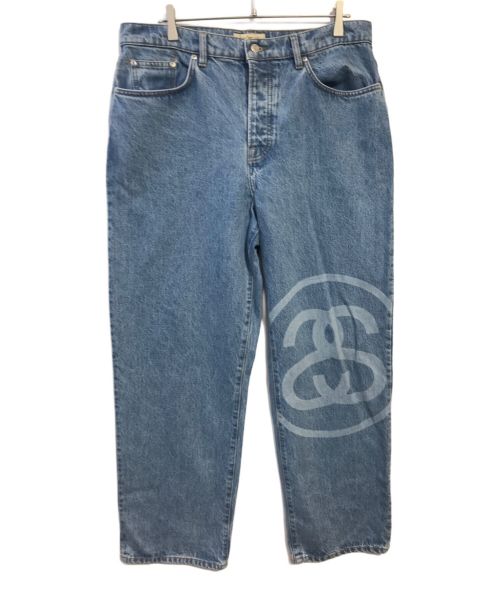 stussy（ステューシー）stussy (ステューシー) SS-LINK BIG OL JEANS スカイブルー サイズ:W32の古着・服飾アイテム