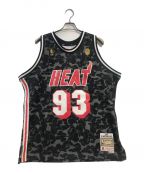 A BATHING APE×MITCHELL & NESSアベイシングエイプ×ミッチェルアンドネス）の古着「Miami Heat タンクトップ」｜ブラック