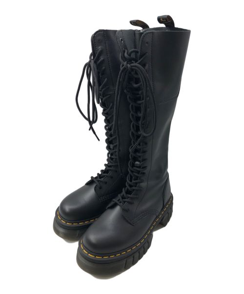 Dr.Martens（ドクターマーチン）Dr.Martens (ドクターマーチン) AUDRICK 20 ホール ブーツ ブラック サイズ:サイズ23.5の古着・服飾アイテム