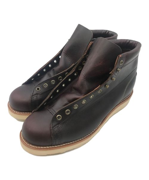 CHIPPEWA（チペワ）CHIPPEWA (チペワ) Two-tone Bridgeman ブラウン サイズ:US9.5EE 未使用品の古着・服飾アイテム