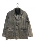 DIESELディーゼル）の古着「D-Blaz Single Breasted Blazer」｜グレー