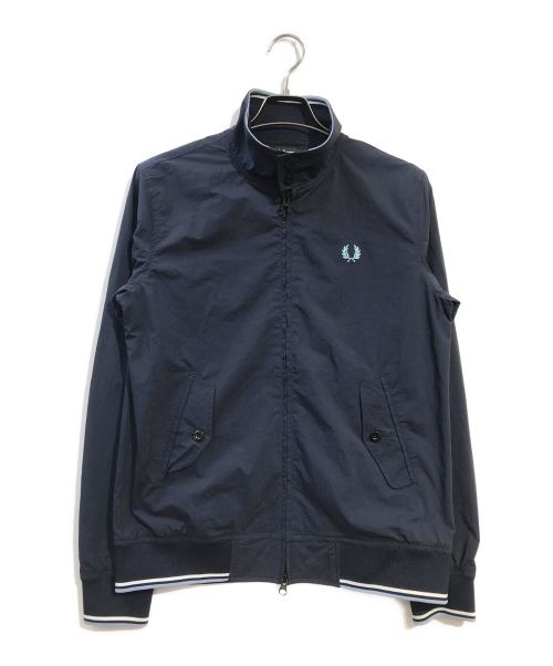 FRED PERRY（フレッドペリー）FRED PERRY (フレッドペリー) BEAMS (ビームス) ナイロンハリントンジャケット ネイビー サイズ:Mの古着・服飾アイテム