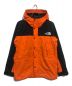 THE NORTH FACE（ザ ノース フェイス）の古着「Mountain Light Jacket」｜オレンジ