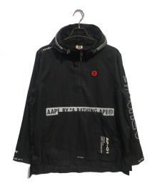 Aape BY A BATHING APE（エーエイプ バイ アベイシングエイプ）の古着「アノラックパーカー」｜ブラック