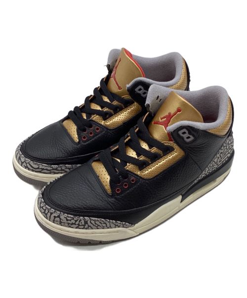 NIKE（ナイキ）NIKE (ナイキ) WMNS AIR JORDAN 3 RETRO ブラック サイズ:US10の古着・服飾アイテム