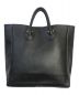 YOUNG & OLSEN The DRYGOODS STORE (ヤングアンドオルセン ザ ドライグッズストア) EMBOSSED LEATHER TOTE M ブラック：13000円