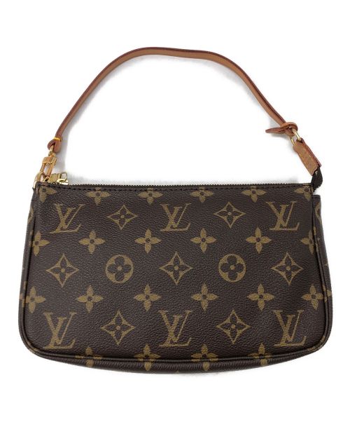 LOUIS VUITTON（ルイ ヴィトン）LOUIS VUITTON (ルイ ヴィトン) ポーチ ブラウンの古着・服飾アイテム