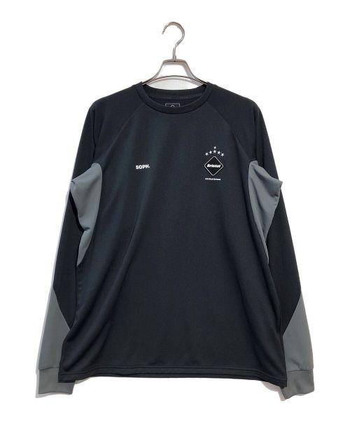 F.C.R.B.（エフシーアールビー）F.C.R.B. (エフシーアールビー) SOPH. (ソフネット) STREAM LINE L/S TOP ブラック サイズ:XLの古着・服飾アイテム