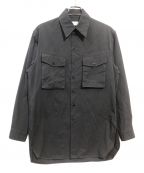 LEMAIREルメール）の古着「22AW MILITARY SHIRT」｜ブラック