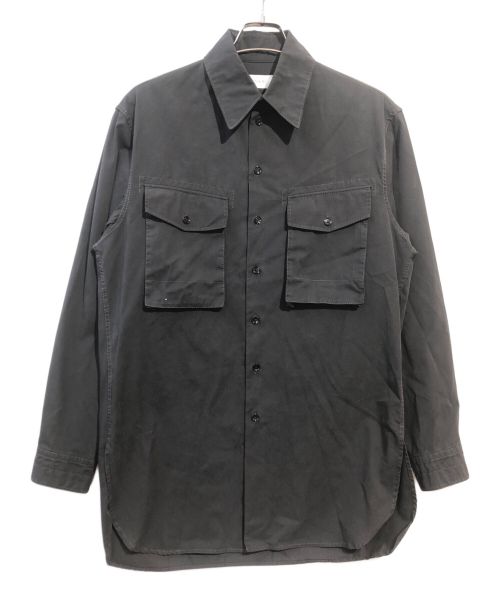 LEMAIRE（ルメール）LEMAIRE (ルメール) 22AW MILITARY SHIRT ブラック サイズ:Sの古着・服飾アイテム