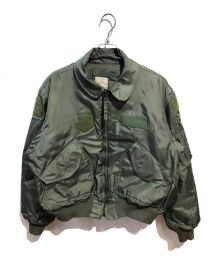 ALPHA INDUSTRIES（アルファインダストリーズ）の古着「フライトジャケット」｜グリーン