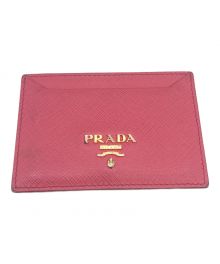 PRADA（プラダ）の古着「カードケース」｜ピンク