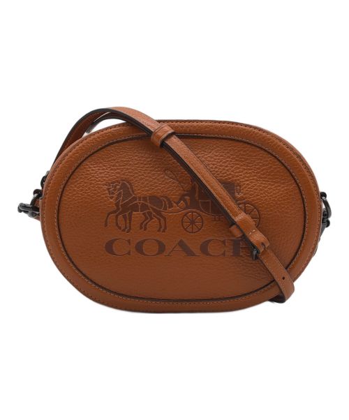 COACH（コーチ）COACH (コーチ) カメラ バッグ ウィズ ホース アンド キャリッジ ブラウンの古着・服飾アイテム