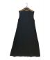 THE RERACS（ザ リラクス）の古着「RERACS STANDCOLLAR BACKZIP SLEEVELESS DRESS」｜ブラック