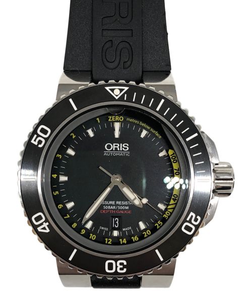 ORIS（オリス）ORIS (オリス) Aquis デプスゲージ ブラックの古着・服飾アイテム