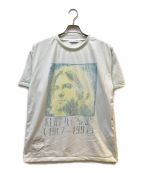 TOLQトルク）の古着「Kurt Cxxxxx Mourning T-shirt」｜ホワイト