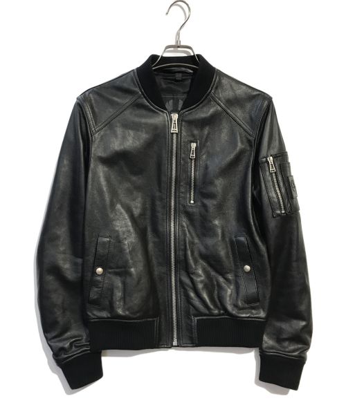 BELSTAFF（ベルスタッフ）BELSTAFF (ベルスタッフ) ラムレザーブルゾン ブラック サイズ:UK 36の古着・服飾アイテム