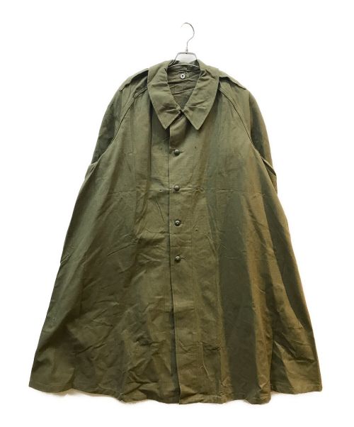 French Army（フランス軍）French ARMY (フランス軍) M35モーターサイクルコート カーキ サイズ:記載なしの古着・服飾アイテム