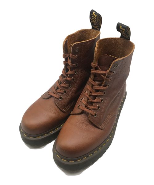 Dr.Martens（ドクターマーチン）Dr.Martens (ドクターマーチン) 1460 PASCAL 8ホールブーツ ブラウン サイズ:UK6の古着・服飾アイテム