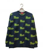 SUPREMEシュプリーム）の古着「BLOW Sweater」｜ブルー