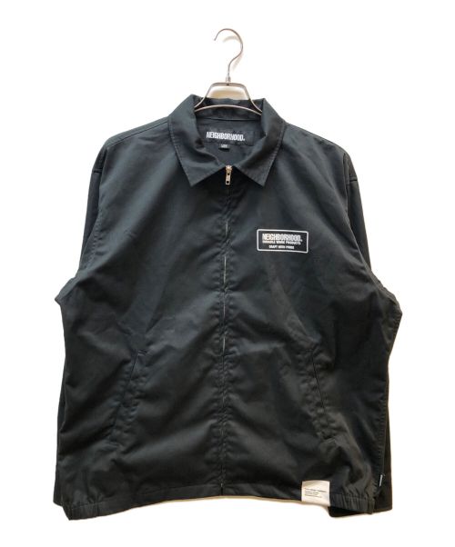 NEIGHBORHOOD（ネイバーフッド）NEIGHBORHOOD (ネイバーフッド) ZIP WORK JACKET ブラック サイズ:Lの古着・服飾アイテム