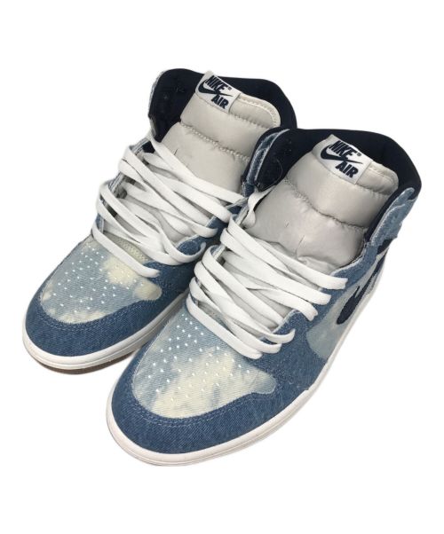 NIKE（ナイキ）NIKE (ナイキ) AIR JORDAN 1 OG HIGH Denim ブルー サイズ:25.5の古着・服飾アイテム