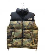 THE NORTH FACEザ ノース フェイス）の古着「Novelty Nuptse Vest」｜カーキ