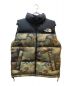 THE NORTH FACE（ザ ノース フェイス）の古着「Novelty Nuptse Vest 」｜カーキ